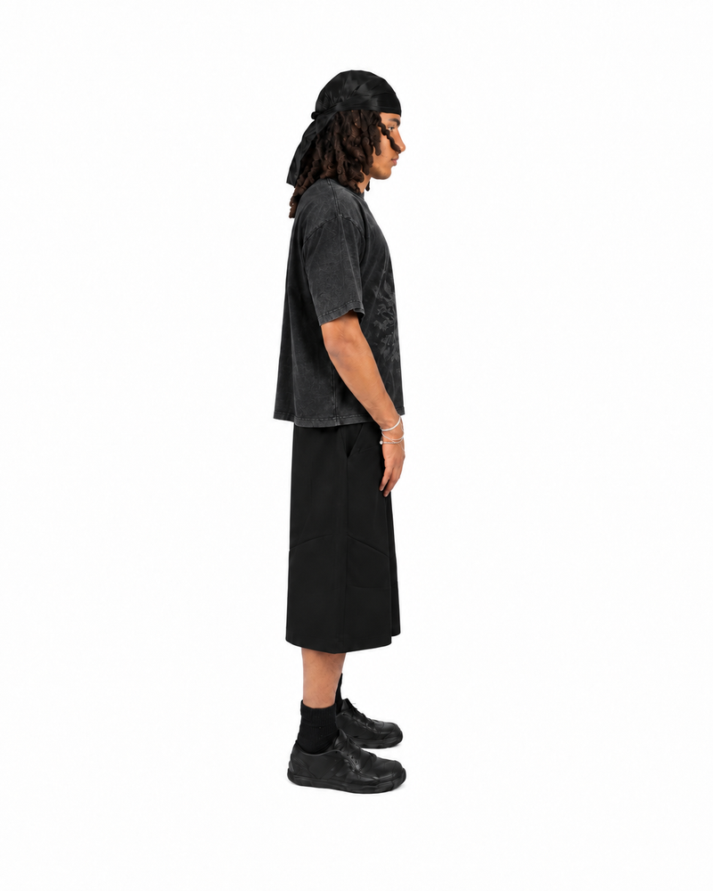 L’Atelier Slub Tee (Washed Black)