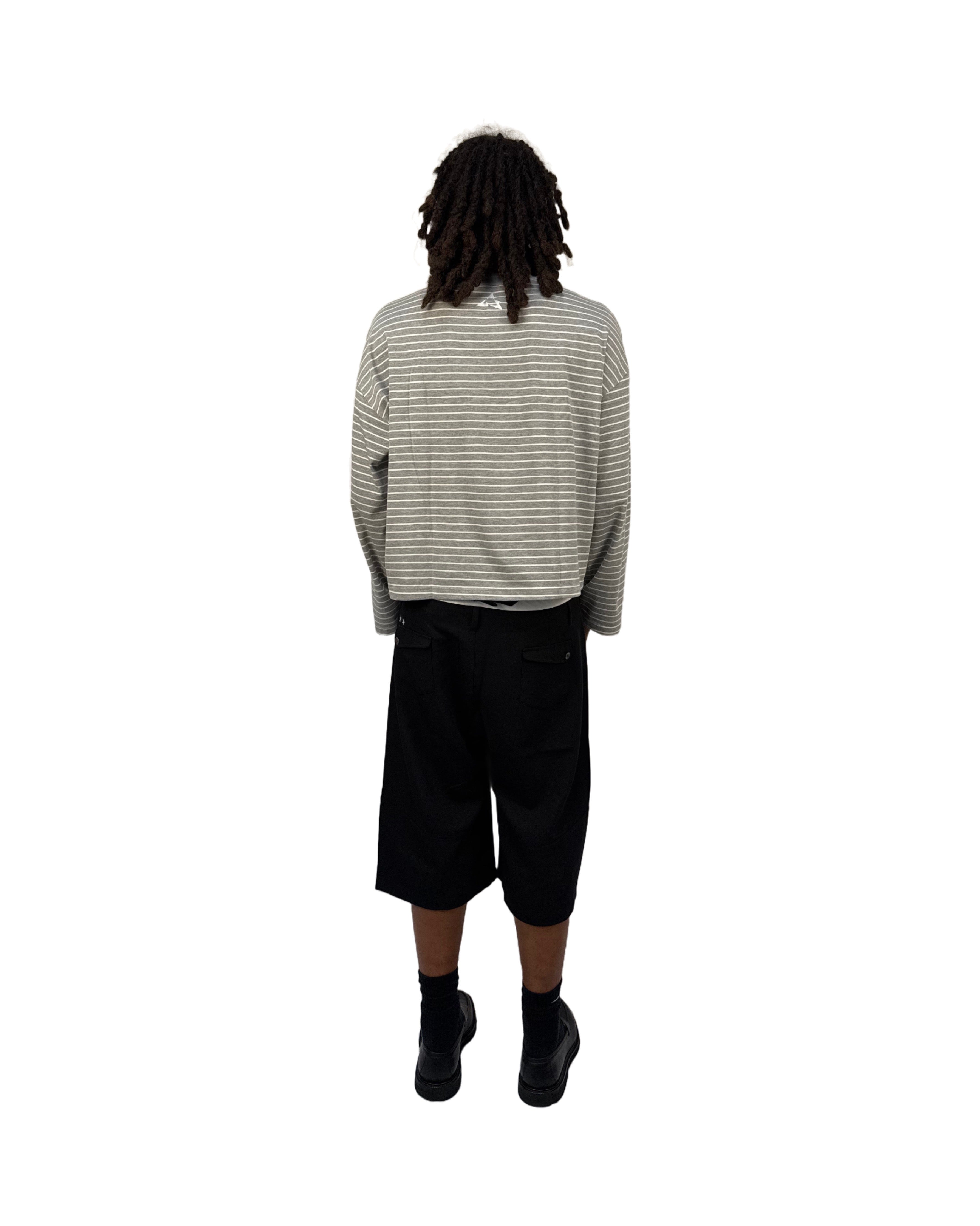 Striped Longsleeve (Grey)