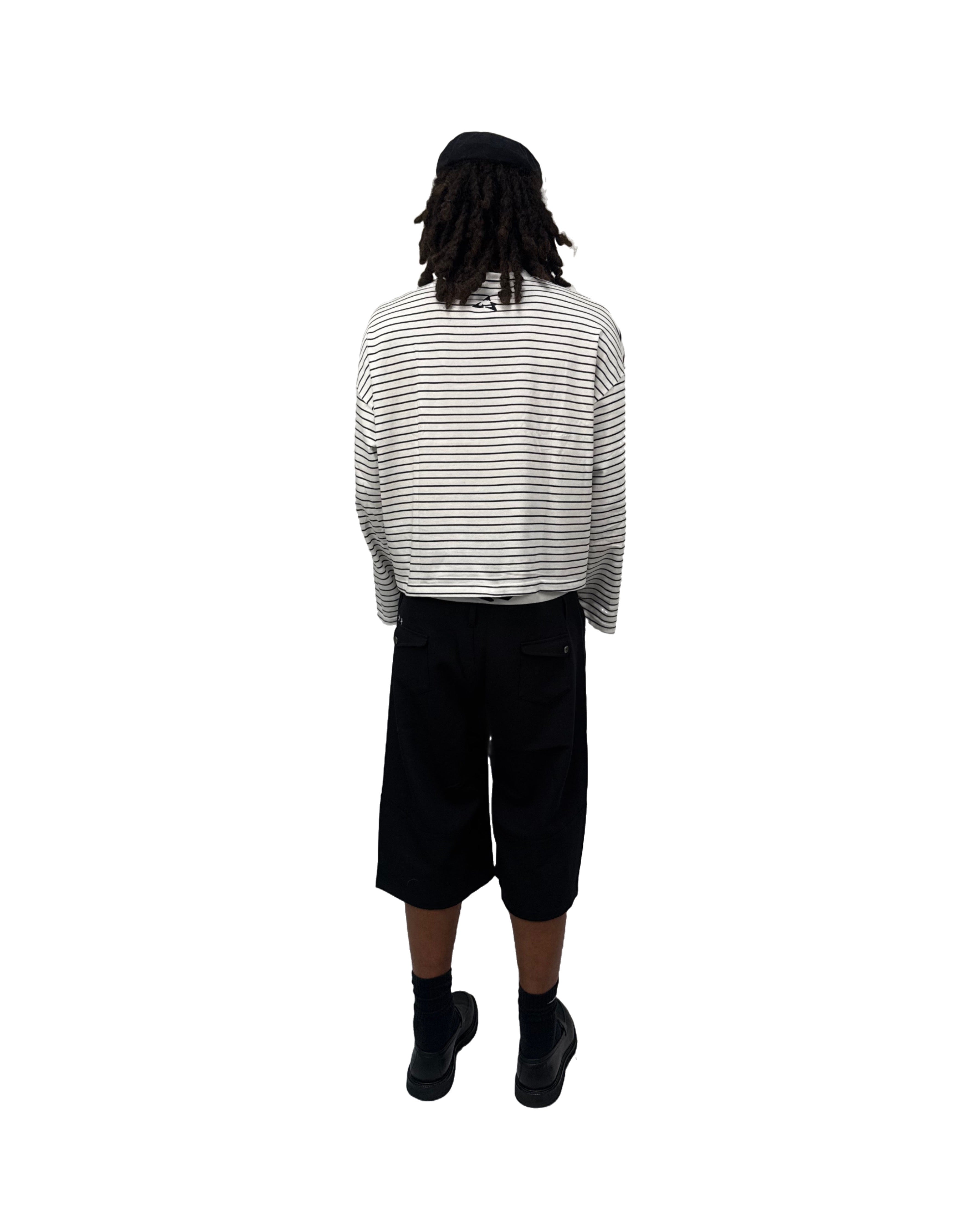 Striped Longsleeve (Navy)