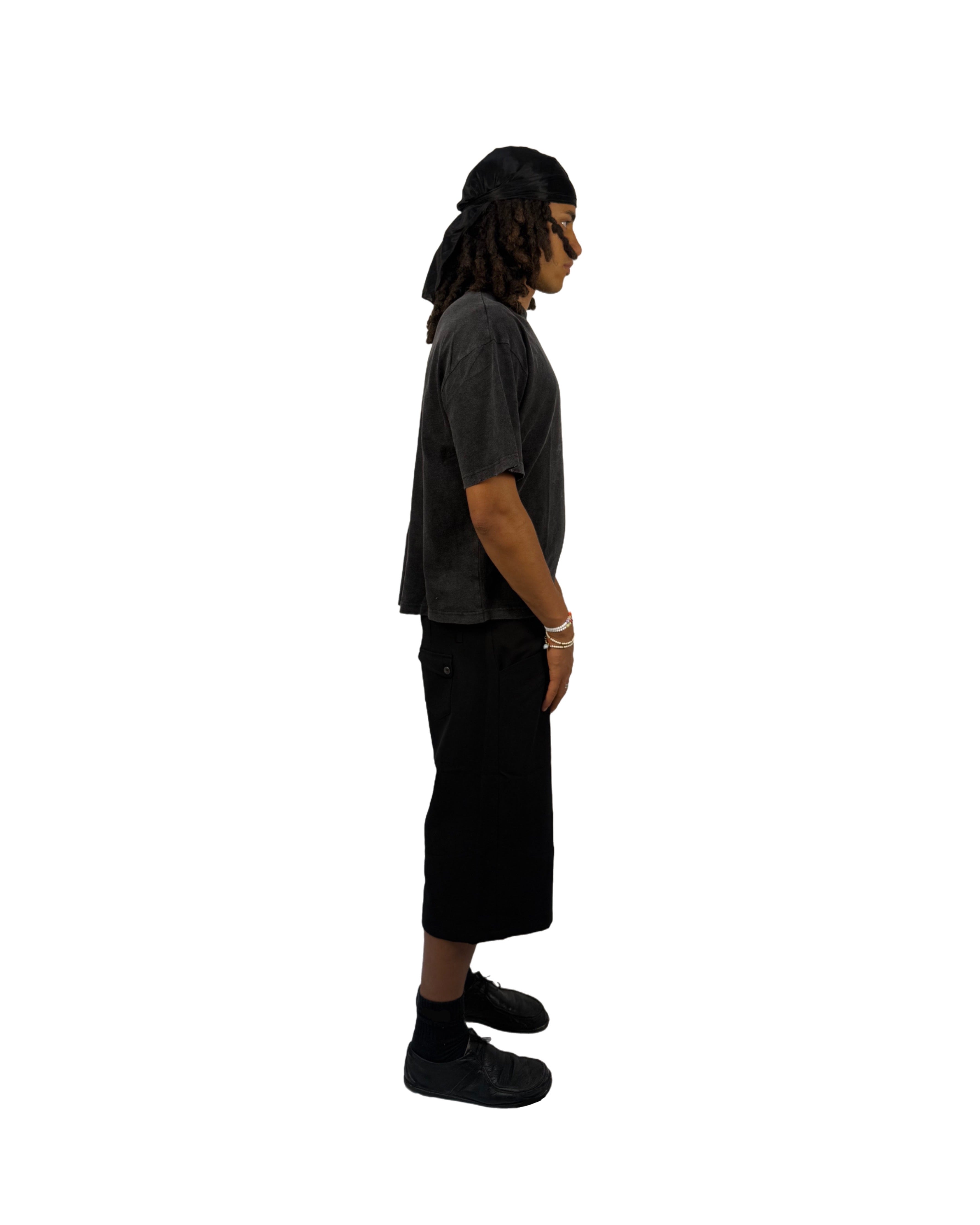 L’Atelier Slub Tee (Washed Black)