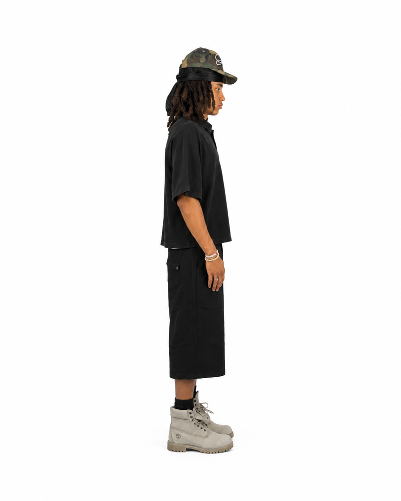AV Polo (Washed Black)