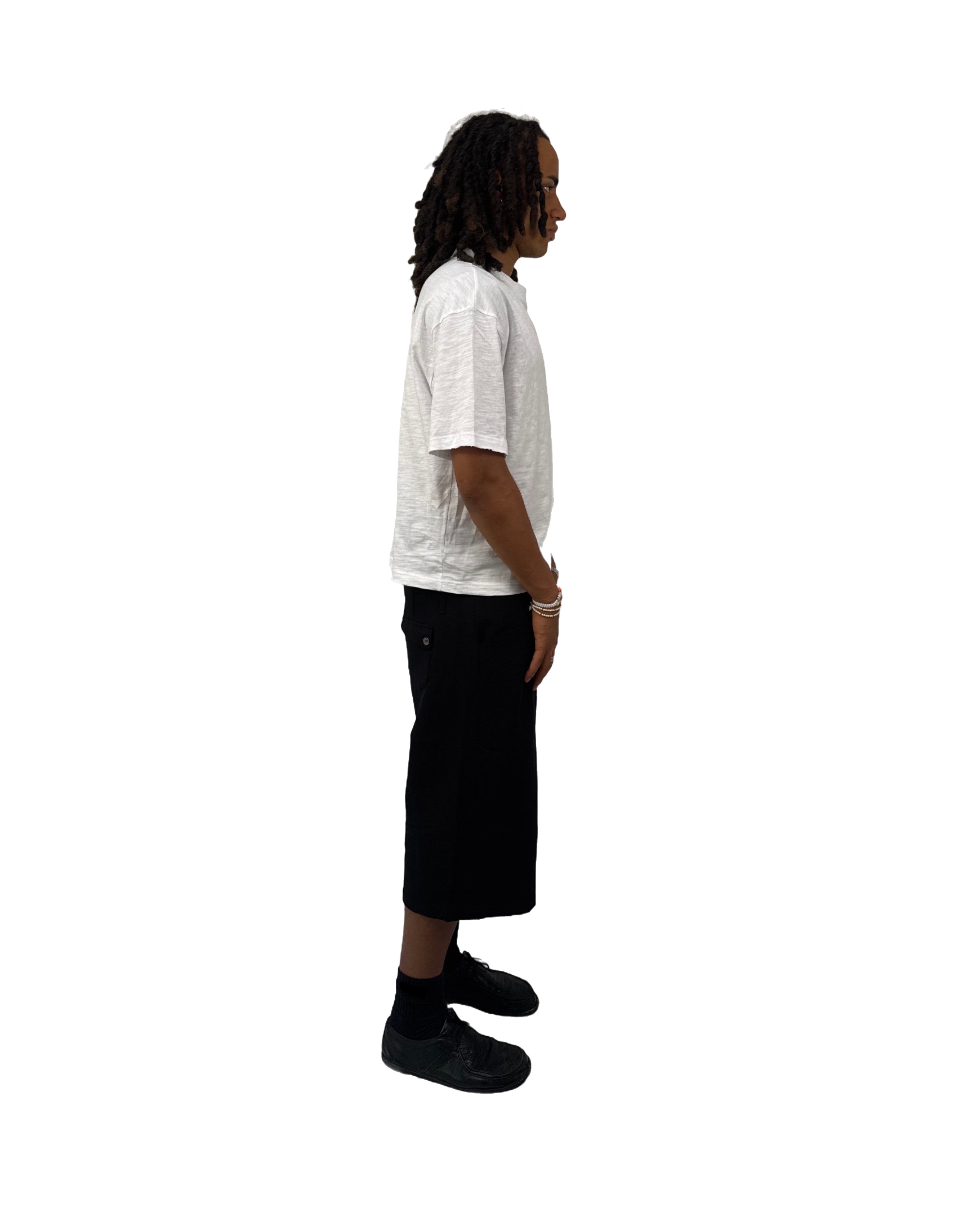 Washed Slub Tee (White)