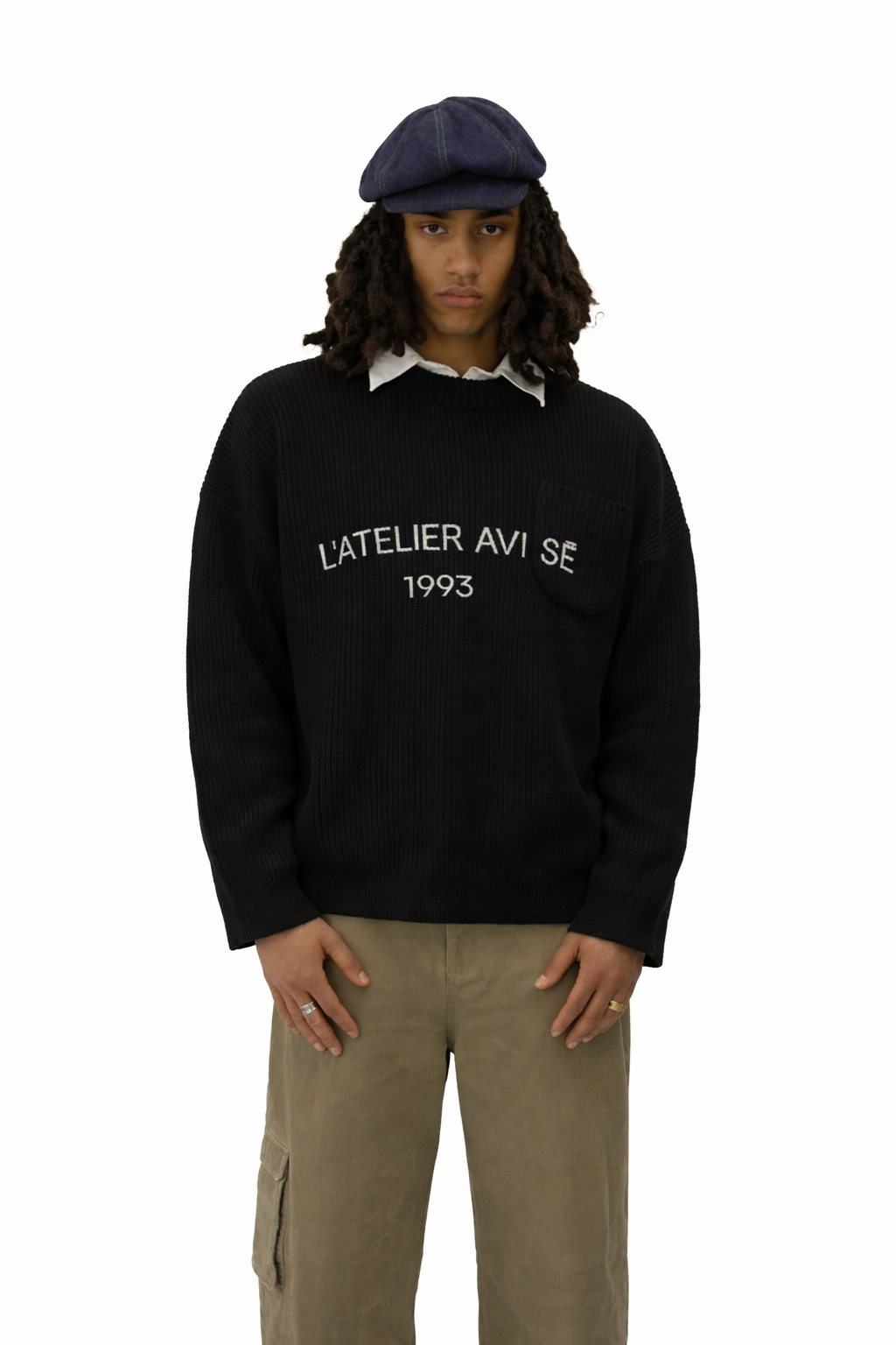 L'Atelier Knit Sweater (Black)