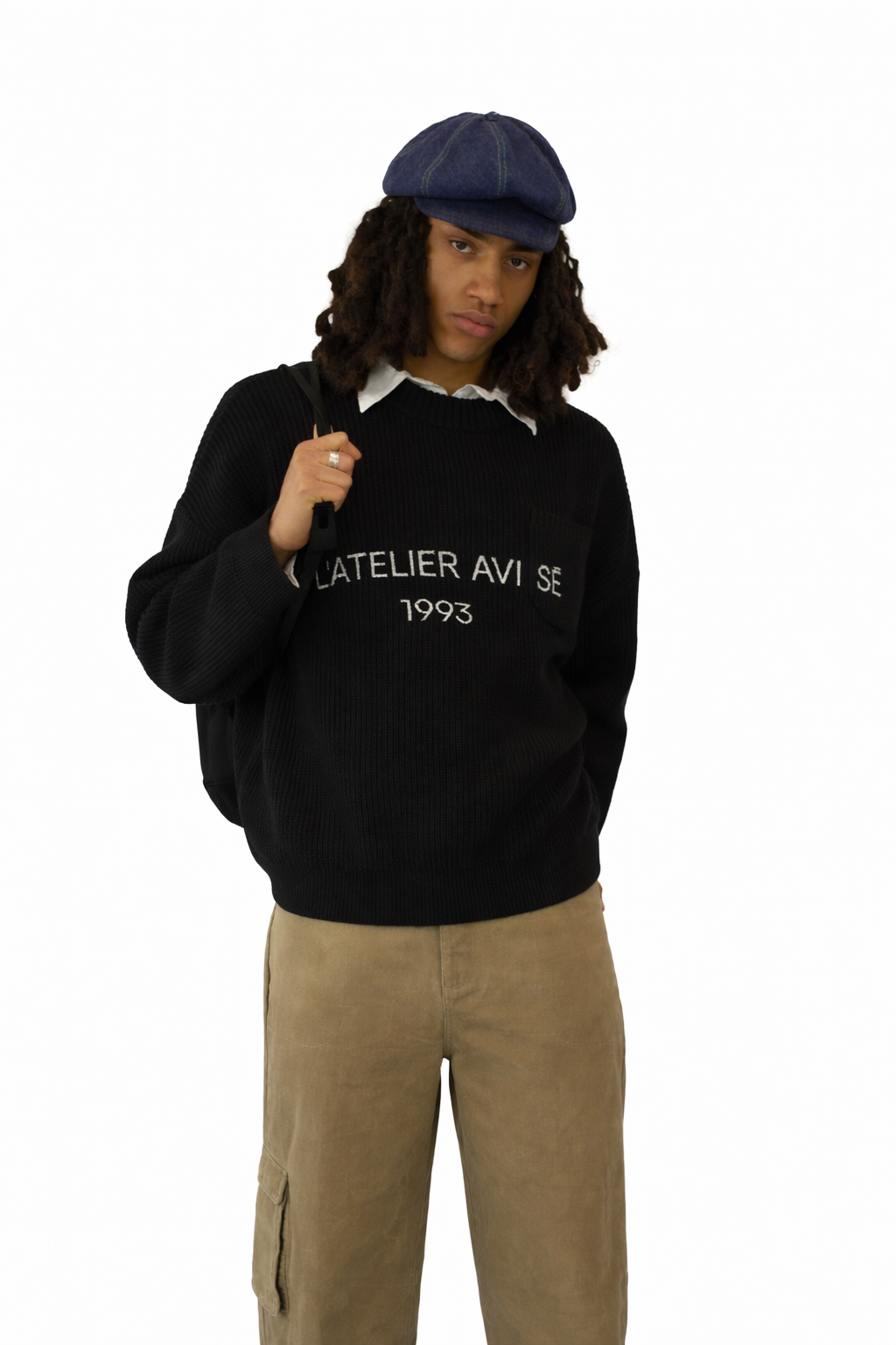 L'Atelier Knit Sweater (Black)
