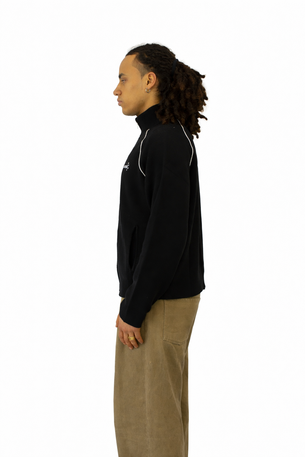 Euro Knit Jacket (Black)