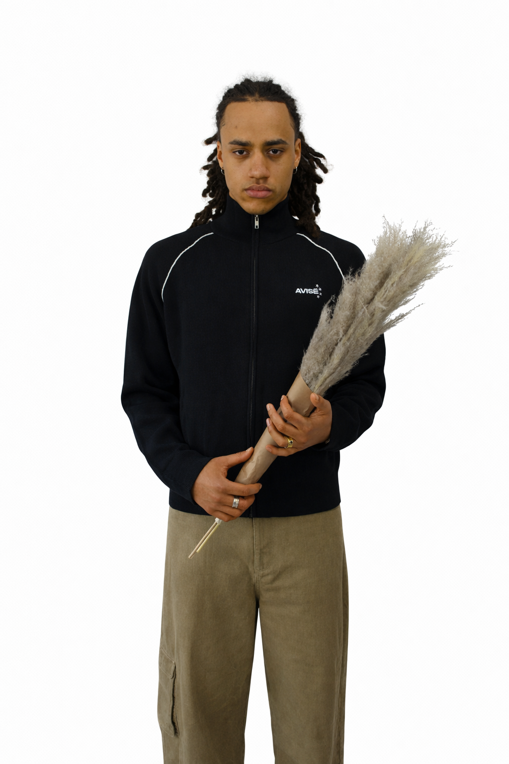 Euro Knit Jacket (Black)