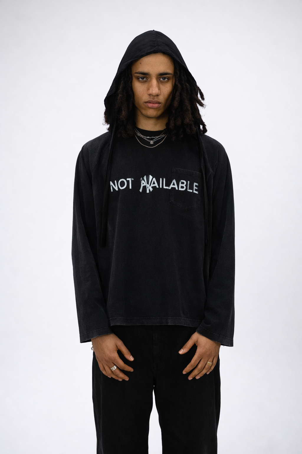 N/A Longsleeve (Washed Black)