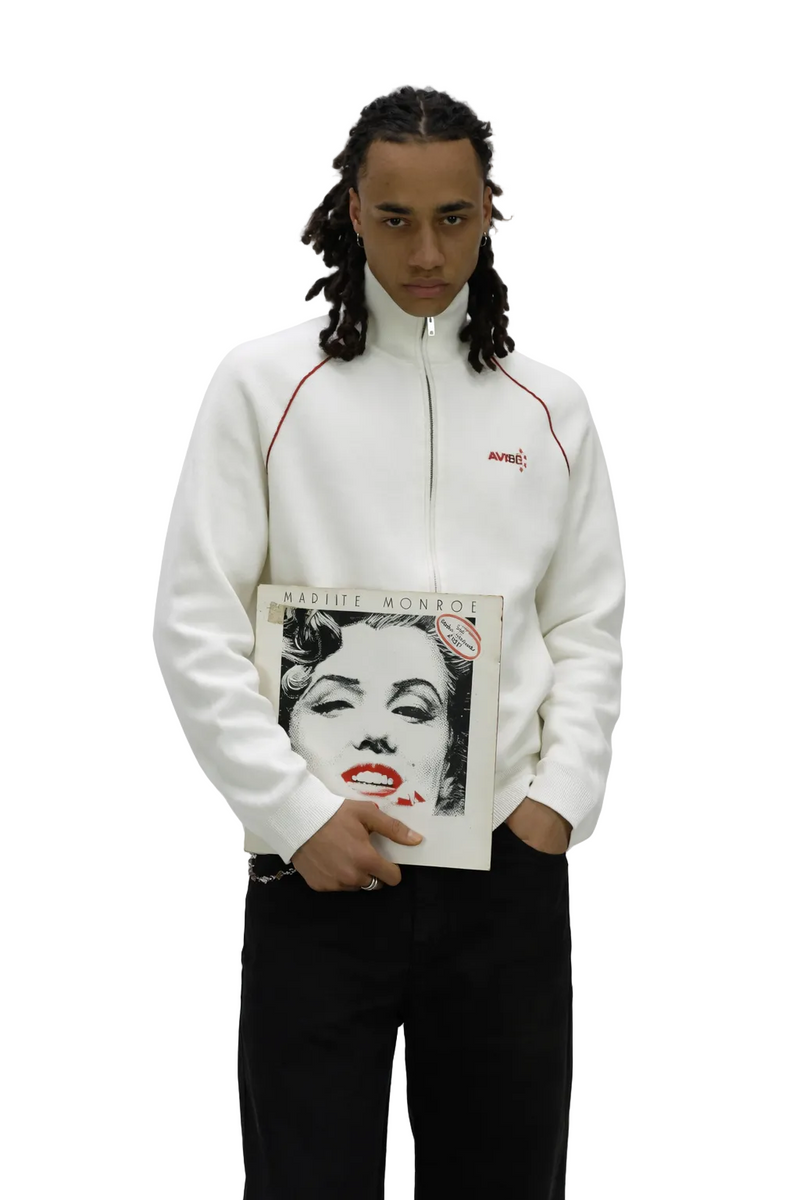 Euro Knit Jacket (White)
