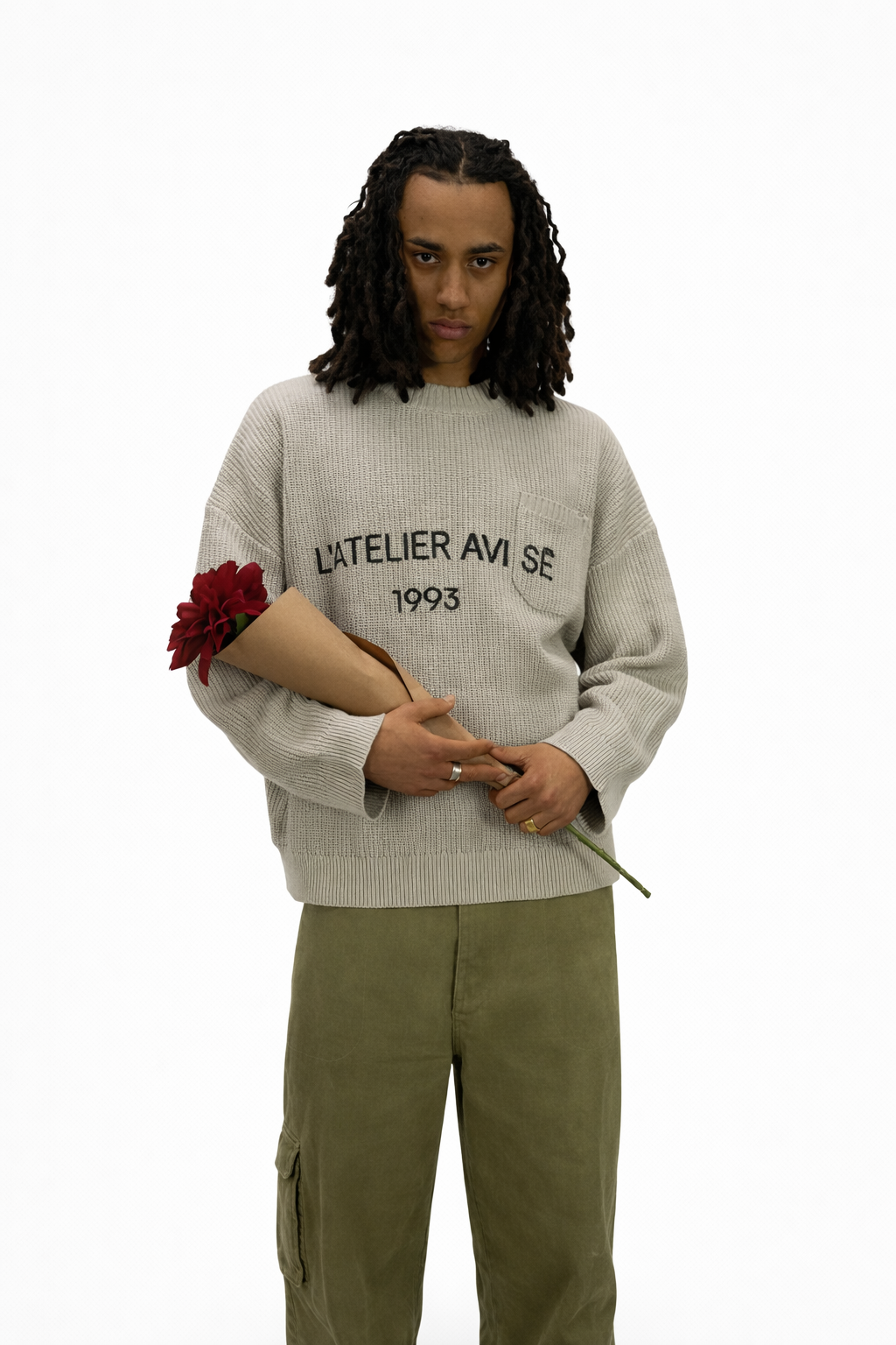 L'Atelier Knit Sweater (Bone)