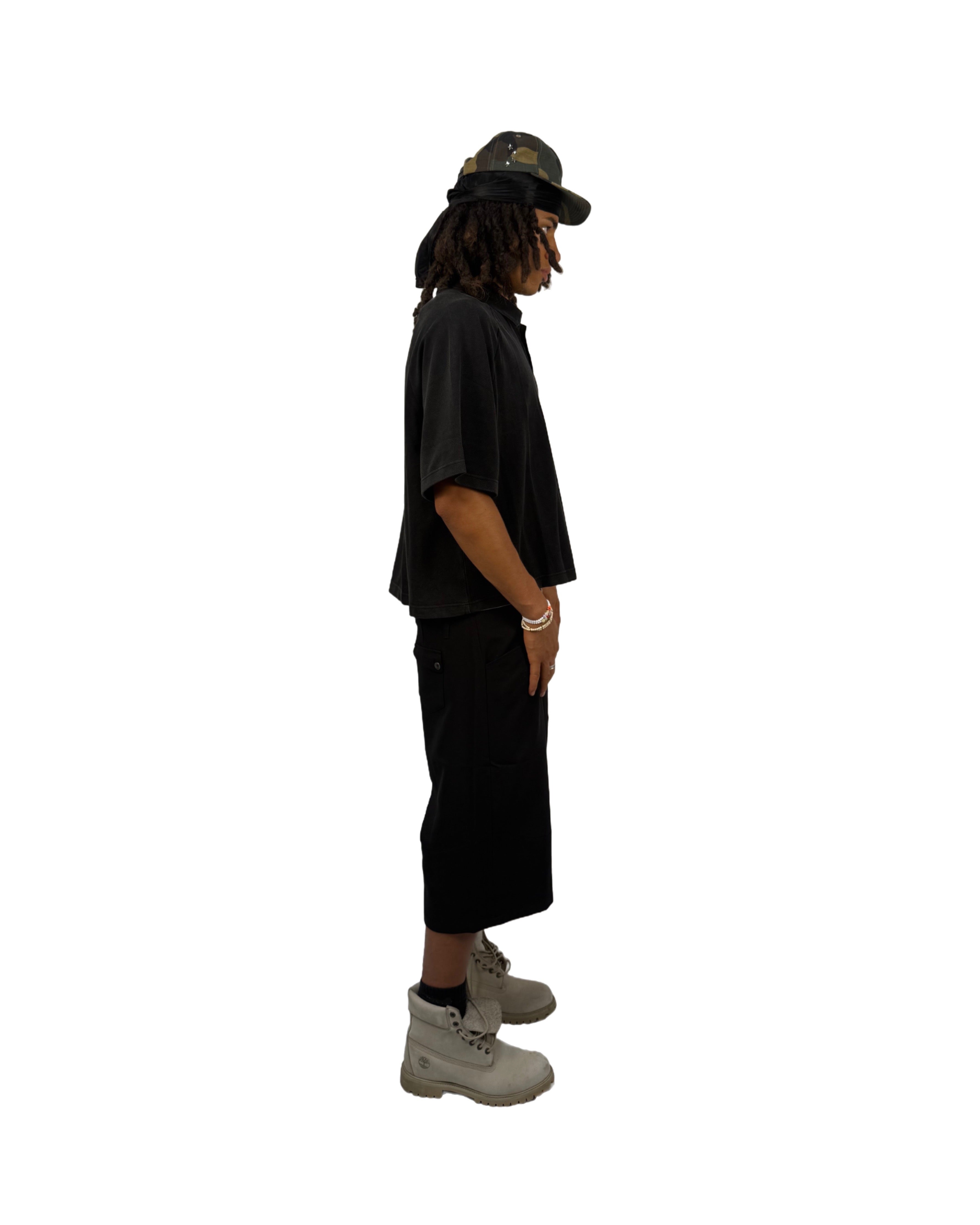 AV Polo (Washed Black)