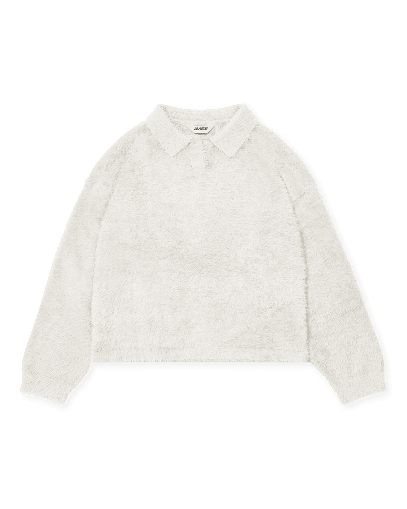 Mohair Polo (Bone)