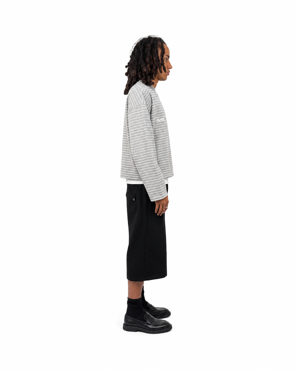 Striped Longsleeve (Grey)