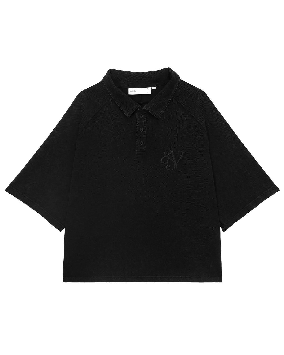 AV Polo (Washed Black)