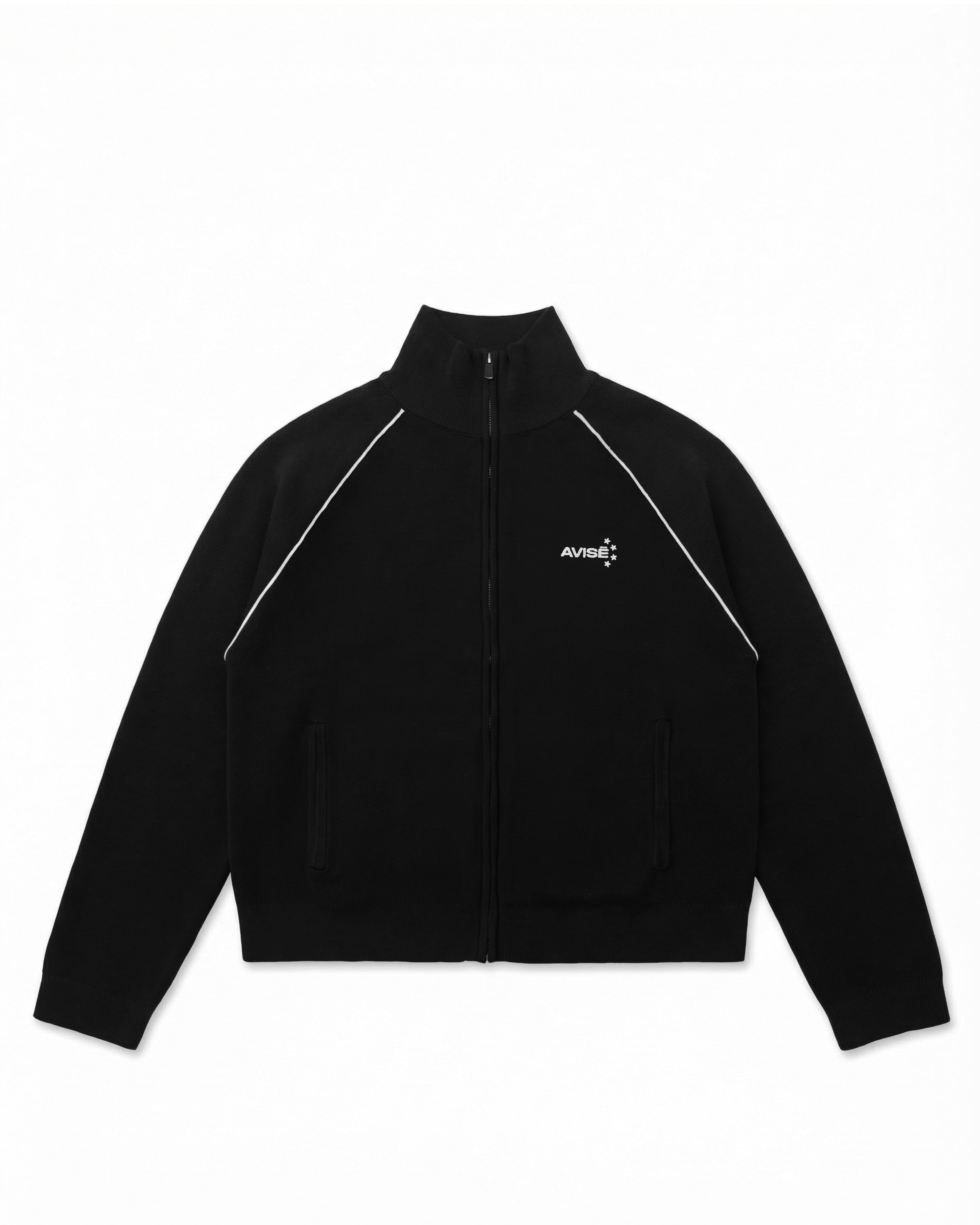 Euro Knit Jacket (Black)