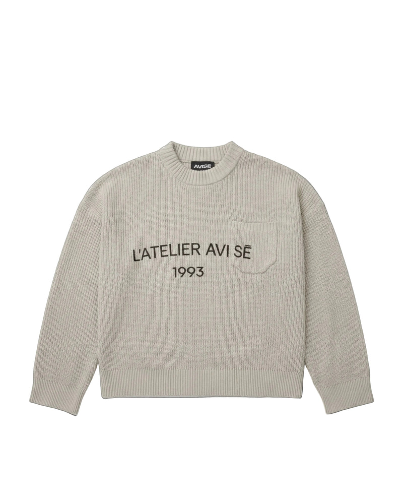 L'Atelier Knit Sweater (Bone)
