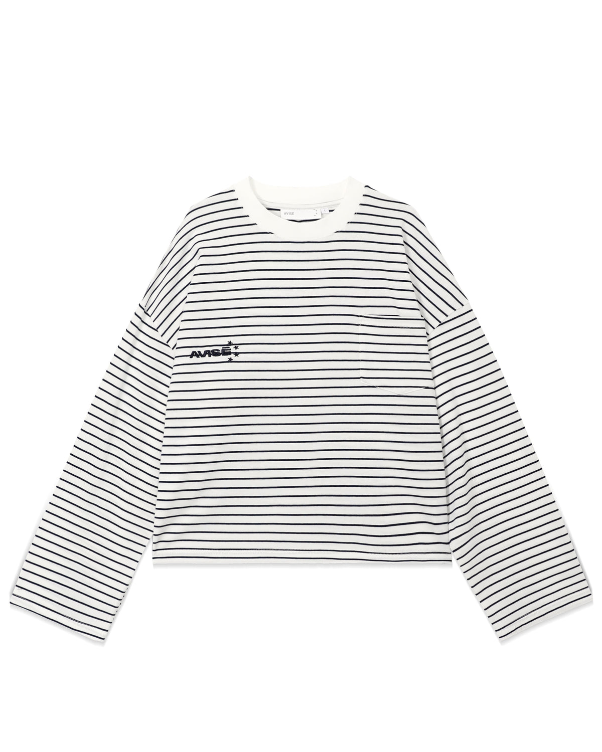 Striped Longsleeve (Navy)