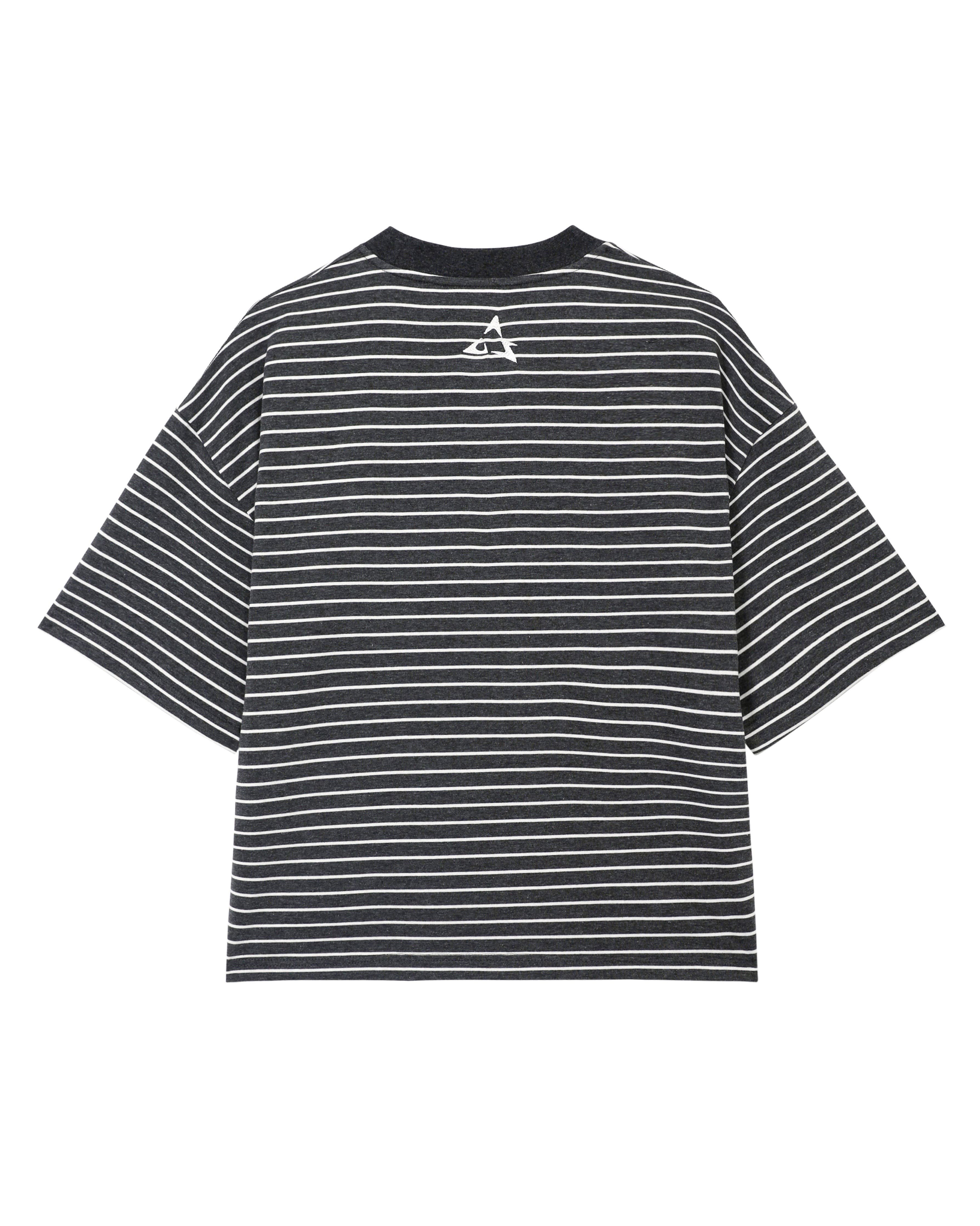 Striped Tee (Charcoal)