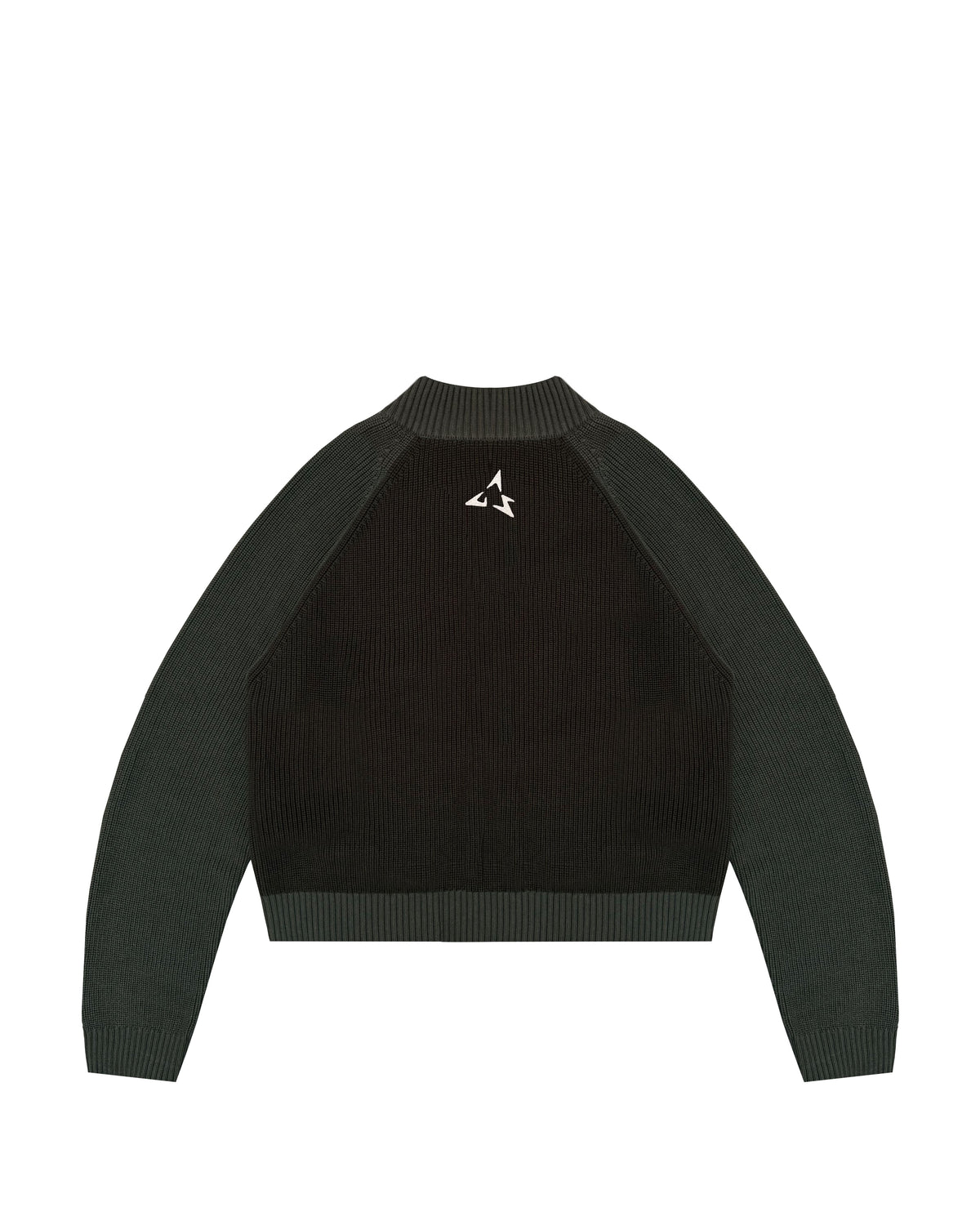 Knit Zip Jacket (Moss)