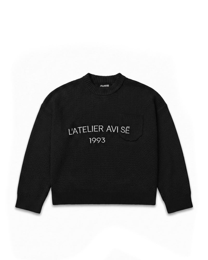 L'Atelier Knit Sweater (Black)