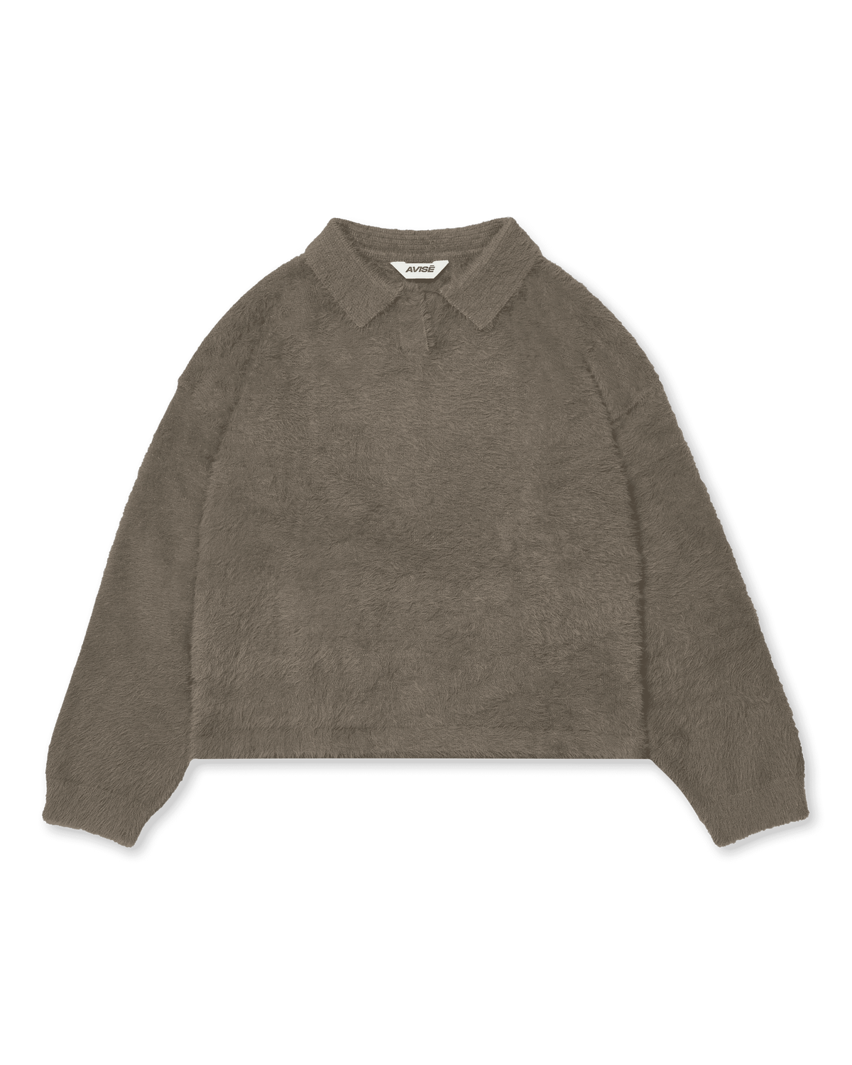 Mohair Polo (Brown)