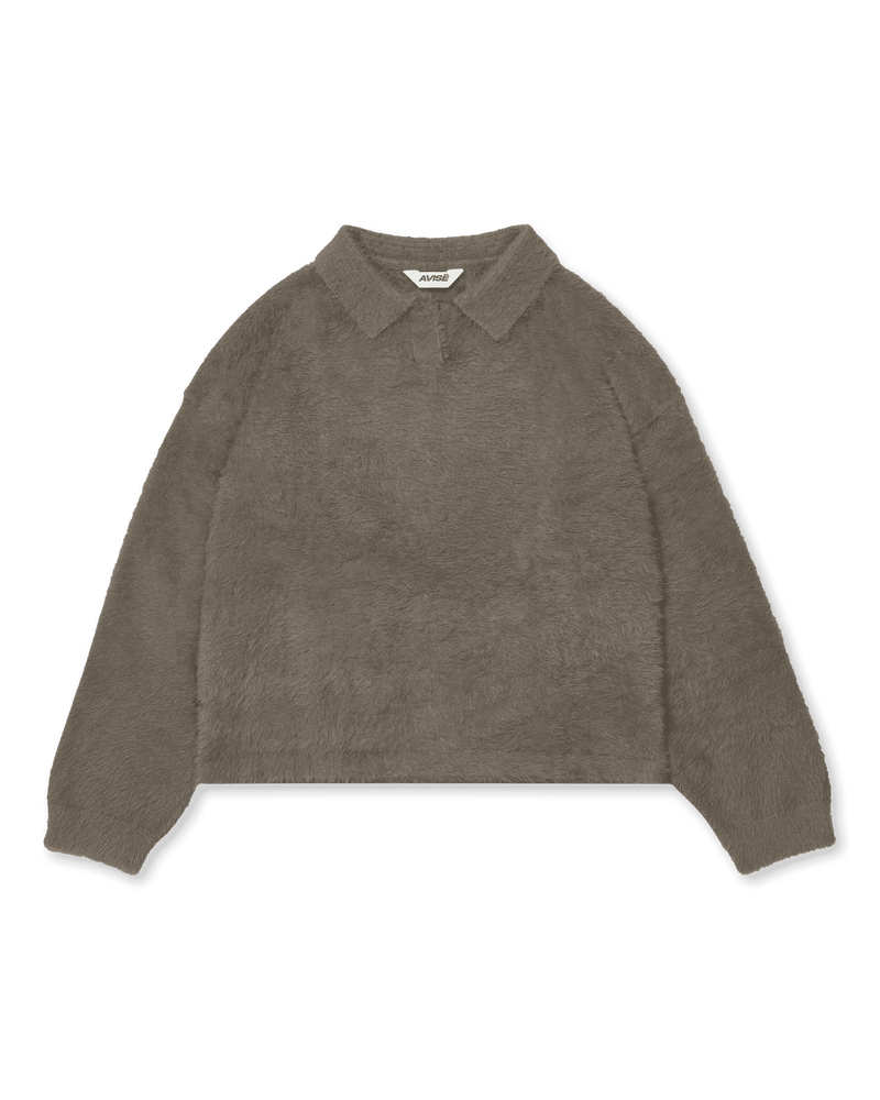 Mohair Polo (Brown)