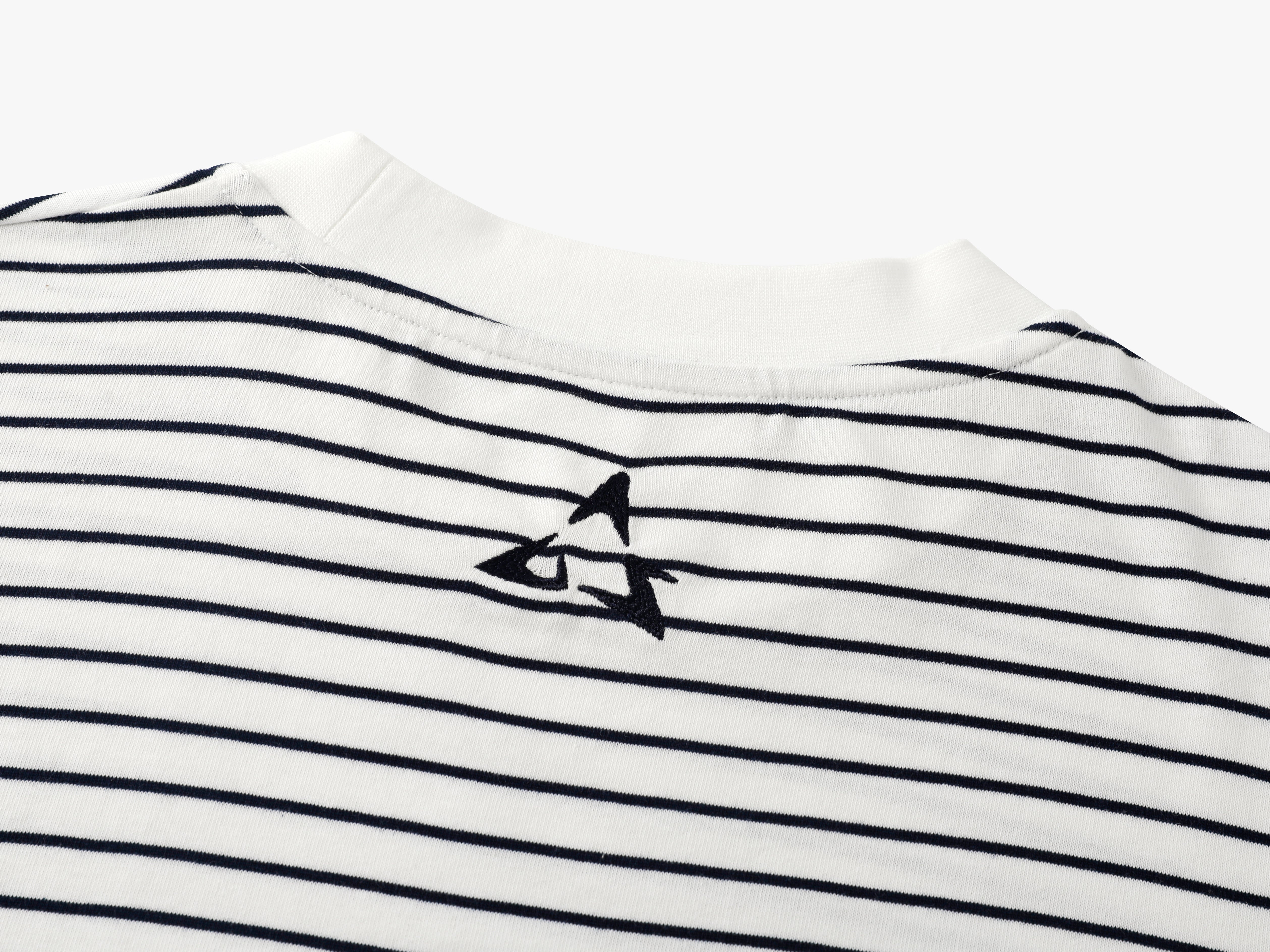 Striped Longsleeve (Navy)