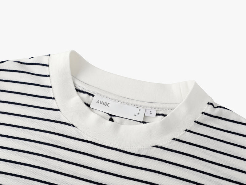Striped Longsleeve (Navy)