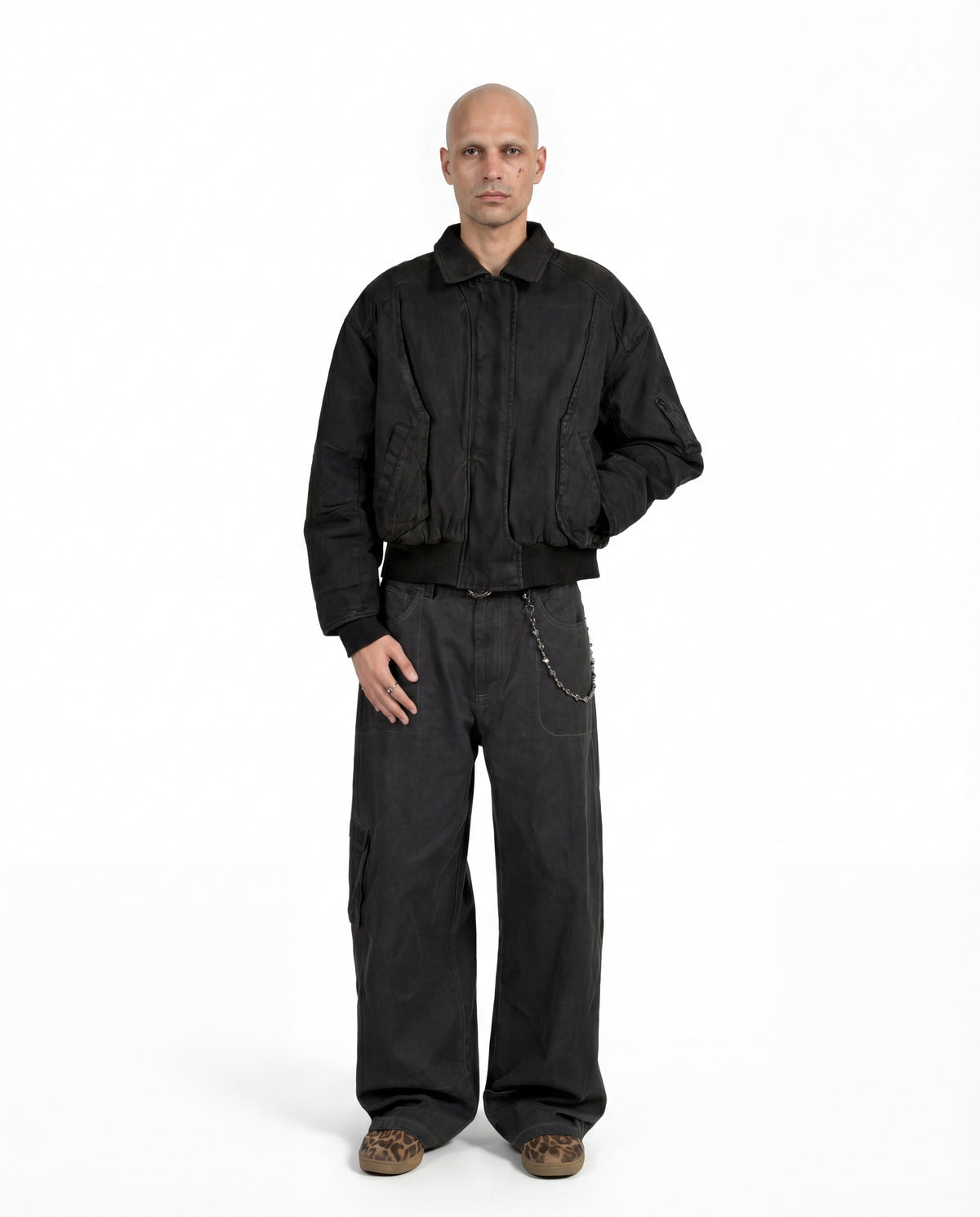 Heritagé Bomber (Washed Black)