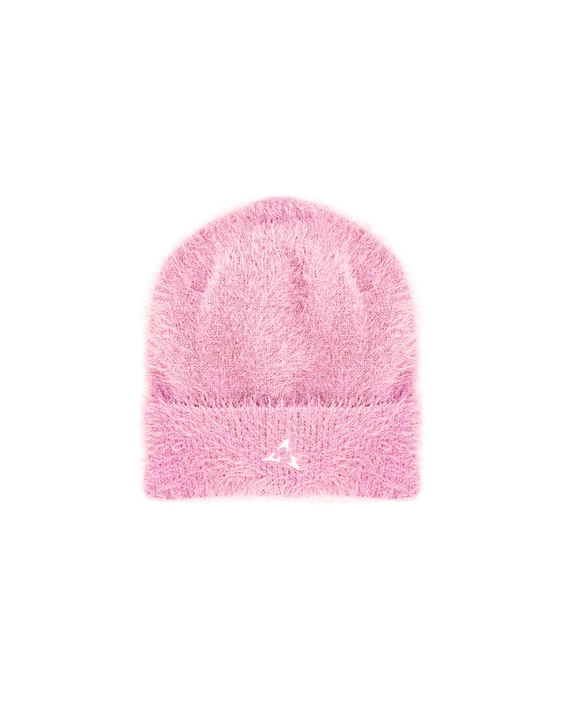 Mohair Beanie (Pink)