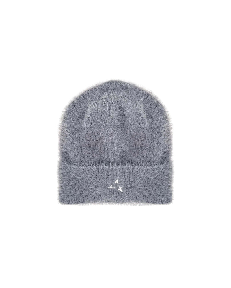 Mohair Beanie (Grey)