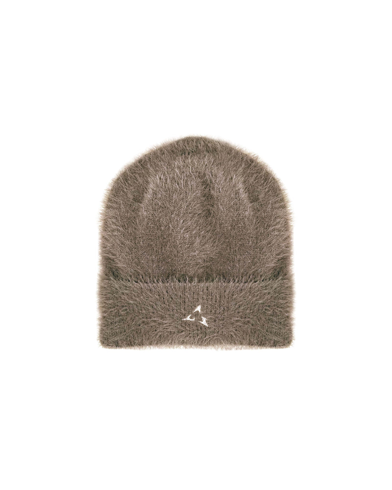 Mohair Beanie (Brown)